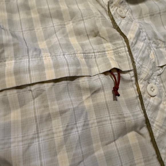 Simms Mens Performance Fishing Button-Down Shirt  Plaid Long Sleeve - Picture 5 of 5